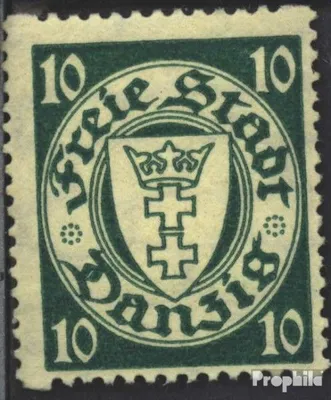 Produktbild von Briefmarken Danzig 1937 Mi 272D (kompl.Ausg.) Rollenzähnung postfrisch Freimarke