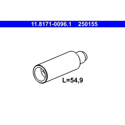 Produktbild von ATE Führungsbolzen Bremssattel 11.8171-0096.1 für AUDI A6 Avant (4G5, 4GD, C7) für BMW 5 Touring (F11) 5 Limousine (F10) für VW Transporter V Bus