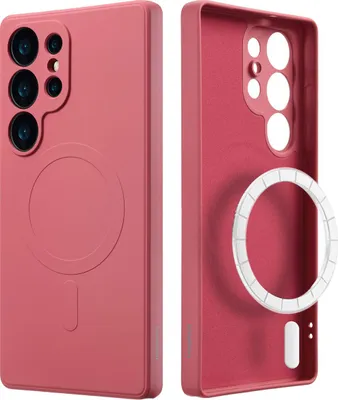 Zdjęcie produktu dla imoshion Color Backcover z MagSafe dla Samsung Galaxy S25 Ultra - Dusty Rose