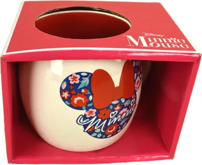 Produktbild von Tasse Globe Minnie Mouse Motiv 380 ml aus Keramik