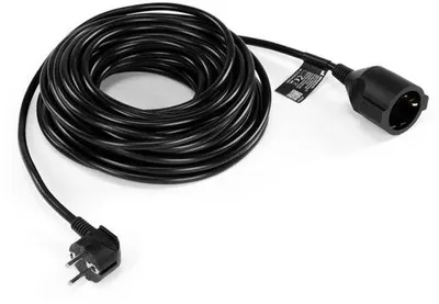 Obrázok produktu pre 15-metrový kábel s trojkolíkovou zásuvkou, 1 zásuvka, IP20, 15 m, 3G 1,5 mm²