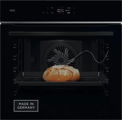 Produktbild von AEG TE7PB63ZAB Serie 7000 Einbaubackofen mit Pyrolyse, WiFi-Vernetzung, Schwarz