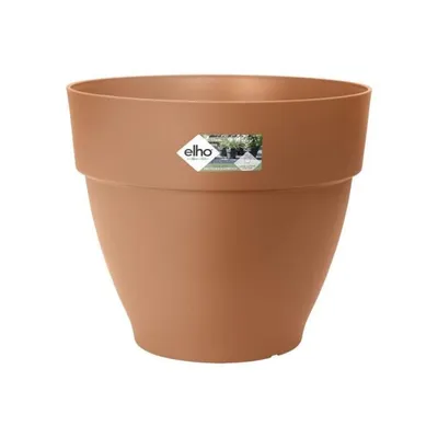 Produktbild von Pflanzkübel Elho Vibia Campana Kunststoff Ø 35 cm H 47 cm braun