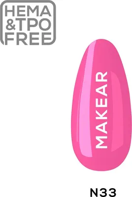 Produktbild von N33 Neon UV Nagellack 8 ml Makear