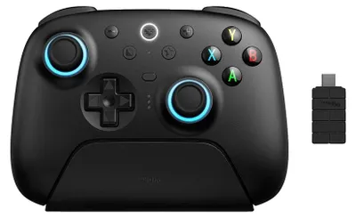Produktbild von Drahtloser Gaming-Controller, Bewegungssteuerung, schnelle Reaktionsbumper, Schwarz
