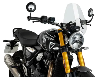 Obrázek produktu pro PUIG naked sport screen transparentní ABE schváleno pro Triumph