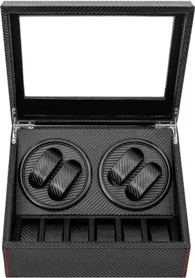 Immagine prodotto di Rotore per orologi - 4+6 posti - Automatico - Per orologi automatici - MDF +Poliuretano+ metallo - AC 100–240 V - Nero