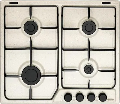 Image de De'Longhi FFS 46 ASV Avena Cuisinière à gaz encastrable, 60 cm, 4 brûleurs