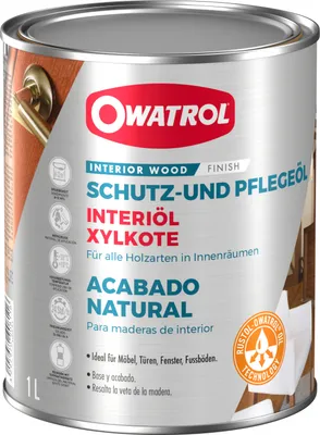 Produktbild von Owatrol Interiöl 1 Liter farbloses Holzschutzöl für Innenbereich
