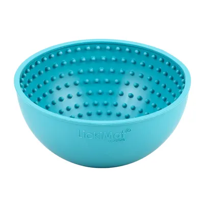 Obrázok produktu pre LickiMat Miska z kaučuku 8x16,5cm tyrkysová