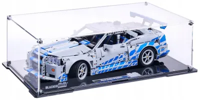 Immagine prodotto di Vetrina nera per LEGO® 42210 Technic – Nissan Skyline GT-R (R34)