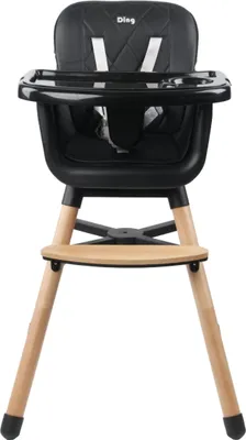 Produktbild von Ding Daily Holz-Kinderstuhl Schwarz DI-926740