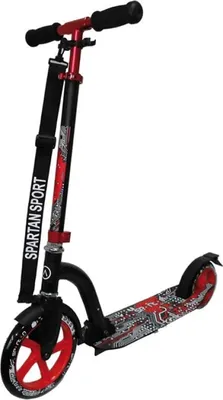 Produktbild von Spartan Jubo II Scooter Schwarz Alu ScooterLager: ABEC 7Patentiertes Klapp-System