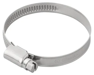 Obrázok produktu pre Hadicová svorka z nehrdzavejúcej ocele 40–60 mm AISI 316