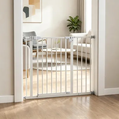 Produktbild von Schutzgitter für Treppen und Türen Verstellbar Haustiergitter