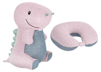 Obrázek produktu pro Spokey - cestovní polštář 2 v 1 Maskottchen PP12696 (jednotná velikost) (růžový)