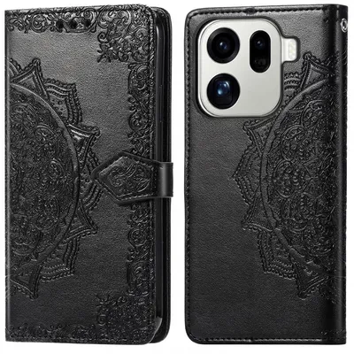 Produktbild von imoshion Mandala Klapphülle Oppo Find X9 Pro - Schwarz