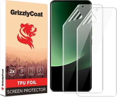 Produktbild von GrizzlyCoat Xiaomi 13 Ultra Hydrogel TPU Displayschutz - Hüllenfreundlich + Applikator (2er Pack)