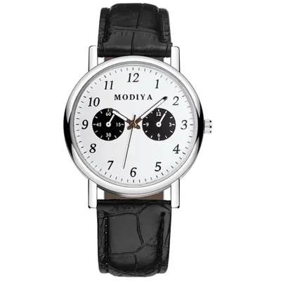 Produktbild von Elegante Uhr Narut - Schwarz / Weiß für Herren KP33629