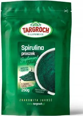 SPIRULINA PROSZEK SUPLEMENT DIETY 250G TARGROCH