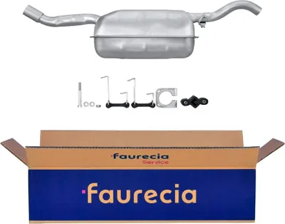 Obrázok produktu pre Koncový tlmič výfuku FAURECIA Aftermarket-Expertise pre napr. FIAT 127