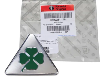 Produktbild von Original Alfa Romeo Emblem Logo Quadrifoglio Seitlich rechts Giulietta 50522051