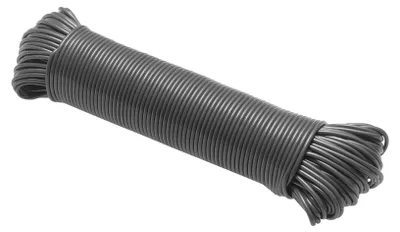 Ersatzleine für Wäschetrockner, 60 m, grau, PVC