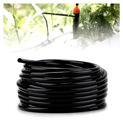 Produktbild von Bewässerungsschlauch Tropfschlauch 4mm 10m für Garten und Industrie