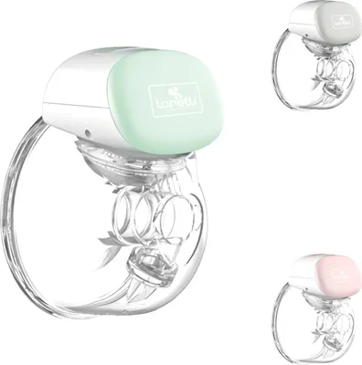 Image de Tire-lait électrique Lorelli mains libres 240ml USB écran tactile 3 modes 10 niveaux vert