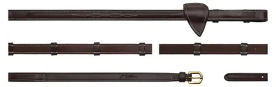 Produktbild von Dyon 5/8 Hunter Zügel mit 7 Lederstegen D Collection