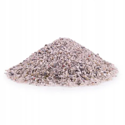 Produktbild von Aquarium Bodengrund Quarzkies Grau 1-3 mm 2 kg, neutraler Kies für Pflanzen, Garnelen und Zierfische, ohne Wasserwerte zu verändern