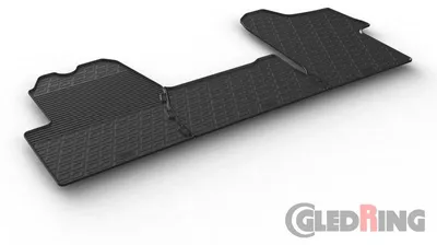 Produktbild von Gledring Fußmatte Gummi für OPEL Movano B Kastenwagen (X62) Hinten