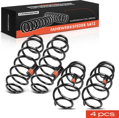 Image de Frankberg 4x Ressort de suspension Avant Arrière pour Citroën DS3 1.4L 1.6L 2009-2015