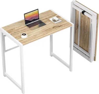 Produktbild von Famanu Schreibtisch Klappbar - Klein, Platzsparend, Tragbar