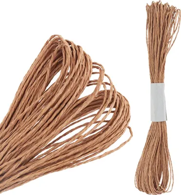 Obrázok produktu pre Juta Dekoratívne prírodné hnedé ekologické lano 10M 2Mm Shnure
