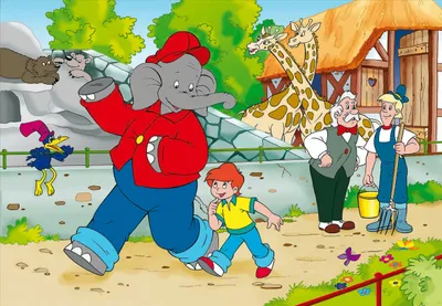 Image de Puzzle Benjamin Blümchen au zoo, 20 pièces