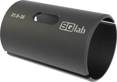 Produktbild von Sqlab Lenkerhülse 31,8 auf 35 mm Schwarz – Unisex-Adapter für Fahrradlenker