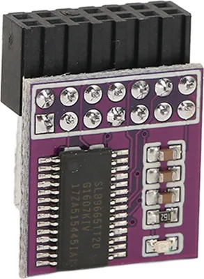 Obrázok produktu pre Šifrovací bezpečnostný modul TPM 2.0, 14-pinové rozhranie LPC, modul TPM 2.0 pre Win11 2.0 pre platformu ASUS, fialová
