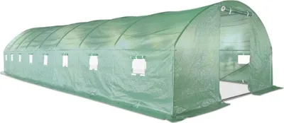 Obrázek produktu pro Zahradní fóliovník VespaGarden 4x12x2,3m - 48m2 - 2 vchody - zelený