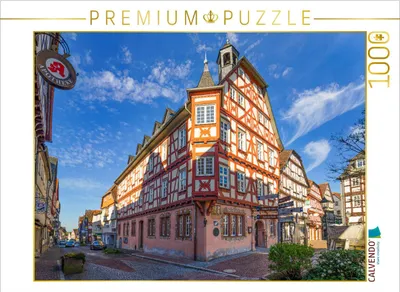 Produktbild von CALVENDO Puzzle Rabegasse Ecke Barfüssergasse | 1000 Teile Lege-Größe 64x48cm Foto-Puzzle für glückliche Stunden