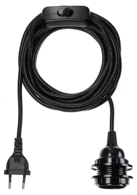 Immagine prodotto di Bazar Bizar Cavo per sospensione in metallo nero 450x4x4 cm