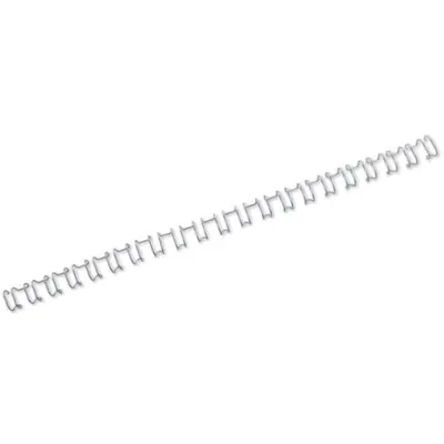 Produktbild von GBC Drahtbinderücken WireBind A4 21 Ringe 6 mm silber 100 Stück