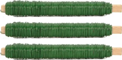 ECENCE 4X Filo Di Ferro Zincato Per Piante, 0,65mm Filo Avvolgente Su - Foto 4