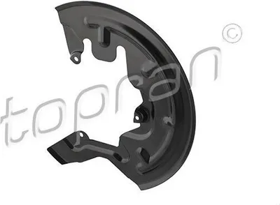 Produktbild von TOPRAN 702 327 Ankerblech Spritzblech Bremsscheibe für RENAULT SCÉNIC II (JM0/1) Vorne Rechts