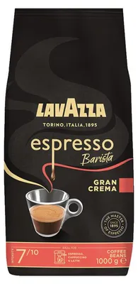 Produktbild von Lavazza L'Espresso Barista Gran Crema, 1 kg, Espresso, Medium geröstet, 1 Stück(e), Tasche