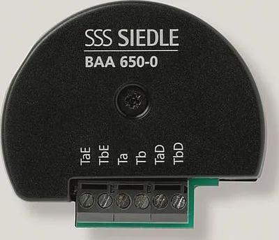 Produktbild von Siedle BAA 650-0 - Schwarz - Siedle - 0 - 40 °C