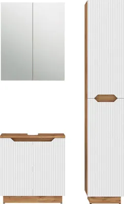 Immagine prodotto di Set di mobili da bagno Vicco Lotta Bianco 3 parti, Model 59493
