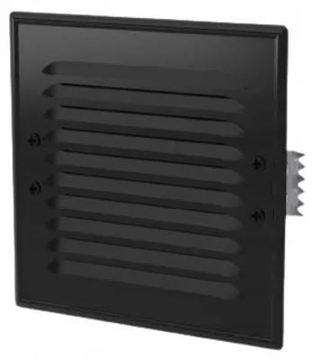 Produktbild von Plastikon Lüftungsgitter Metall 14x14 mit Spreizklammern