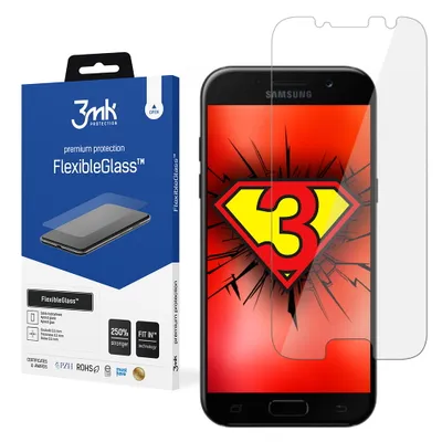 Produktbild von 3mk Display Hybridglas FlexibleGlass für Samsung Galaxy A5 2017 0,3mm 7H