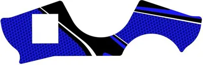 Produktbild von PUIG 6905A Radikal Yoke Protector  passend fuer SUZUKI INAZUMA Blau